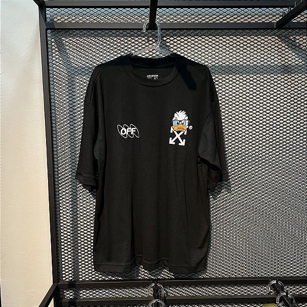 CAMISA OVERSIZED OFF WHITE BLACK