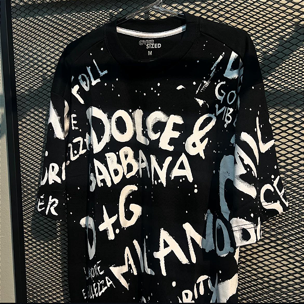 Camiseta Masculina Camisa Dolce Playeras Dolce&gabbana Dolce