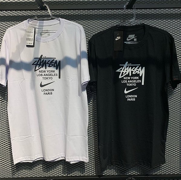 CAMISETA COTTON NIKExSTUSSY