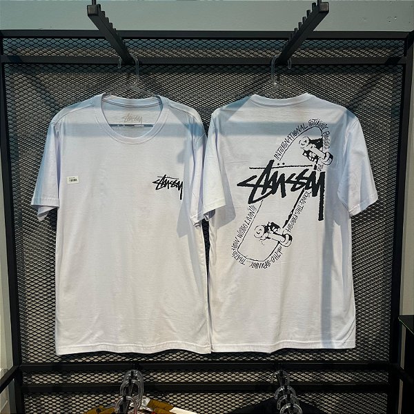 CAMISETA COTTON STUSSY - SKATE