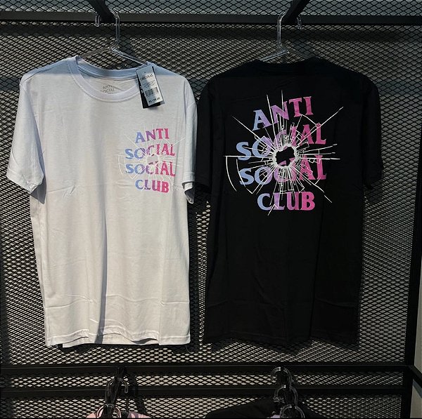 CAMISETA ANTI SOCIAL CLUB - VIDRO