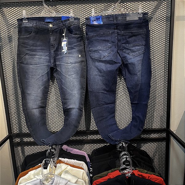 CALÇA CREED JEANS BÁSICA ESCURA