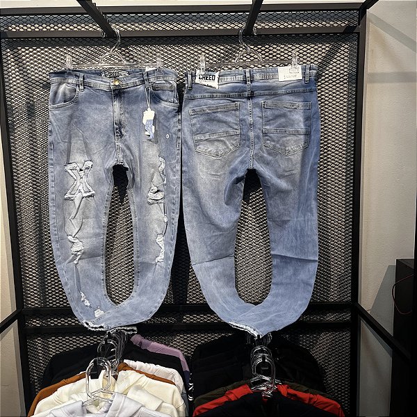 CALÇA CREED JEANS X