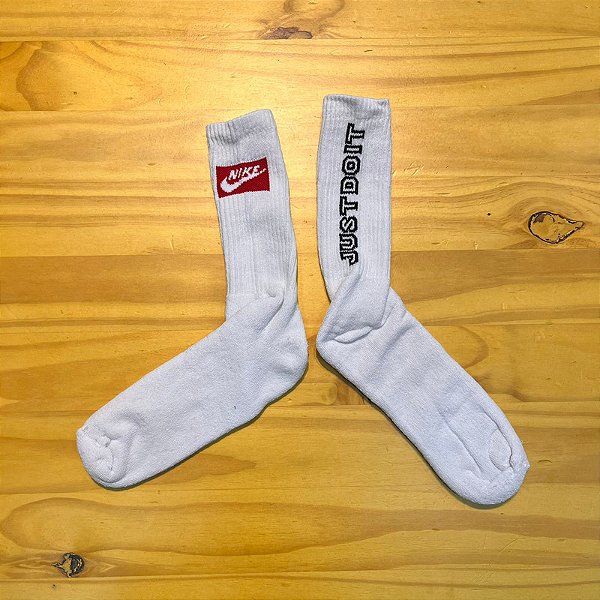 MEIA CANO LONGO NIKE JUST DO IT