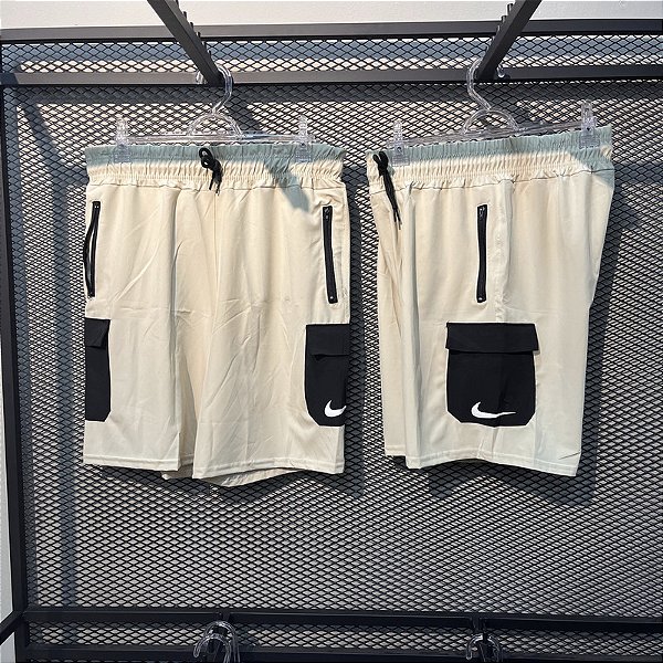 BERMUDA CARGO DRI-FIT NIKE - BEGE