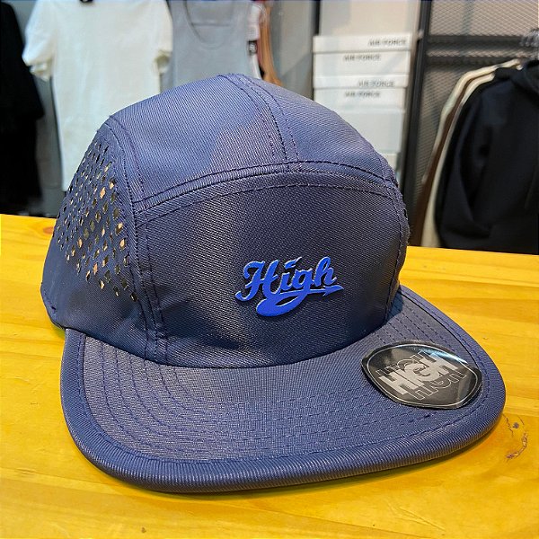 BONÉ FIVE PANEL HIGH BLUE