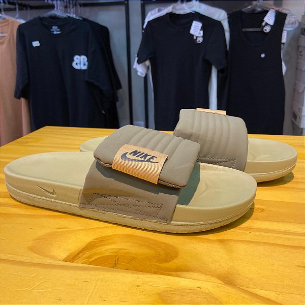 SLIDE NIKE OFF COURT ADJUST GREEN
