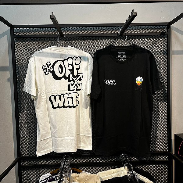 CAMISETA COTTON OFF WHITE DUCK DONALD