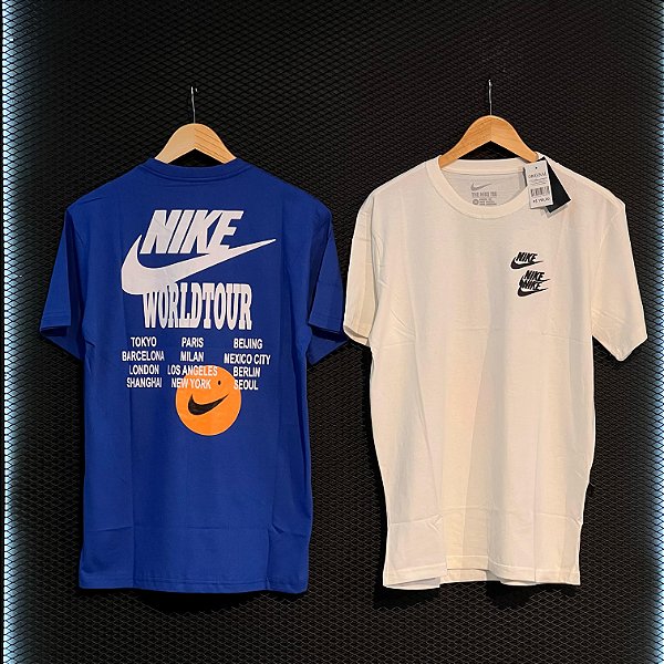 CAMISETA COTTON NIKE WORLD TOUR
