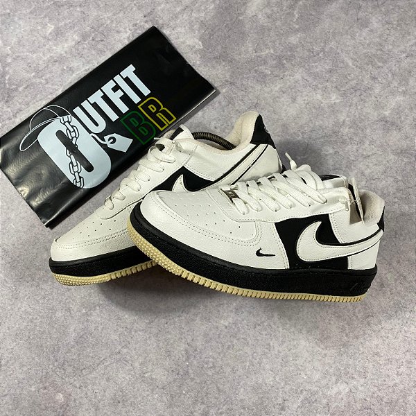 TÊNIS NIKE AIR FORCE 1 " WHITE BLACK"