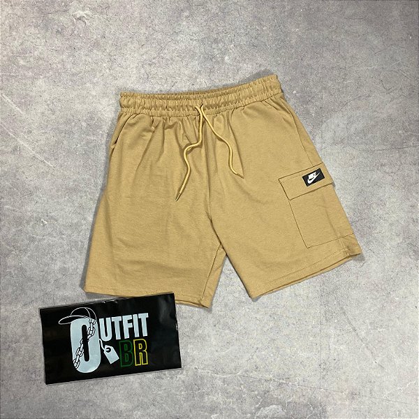 BERMUDA MOLETOM CARGO NIKE