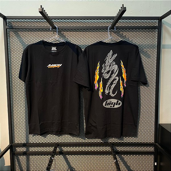 CAMISETA COTTON HIGH DRAGON TEAM