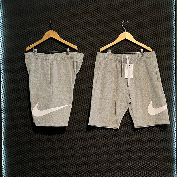 BERMUDA MOLETOM NIKE MID SWOOSH