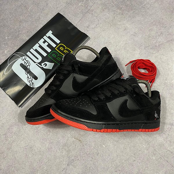 TÊNIS NIKE DUNK LOW PRO BLACK PIGEON