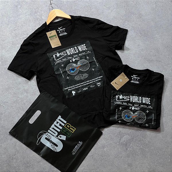 CAMISETA NIKE WORLD WIDE