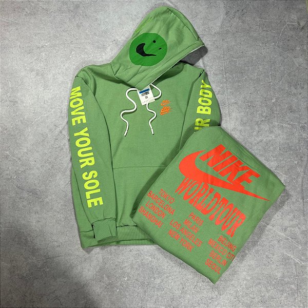 MOLETOM NIKE WORLD TOUR