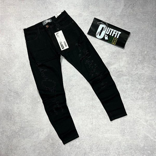 CALÇA CREED ALL BLACK
