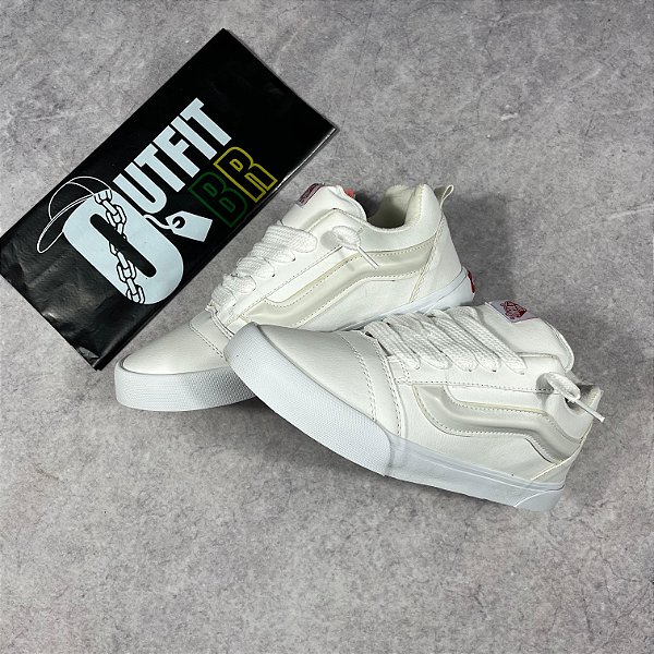 TÊNIS VNS "KNU SKOOL LEATHER TRUE WHITE