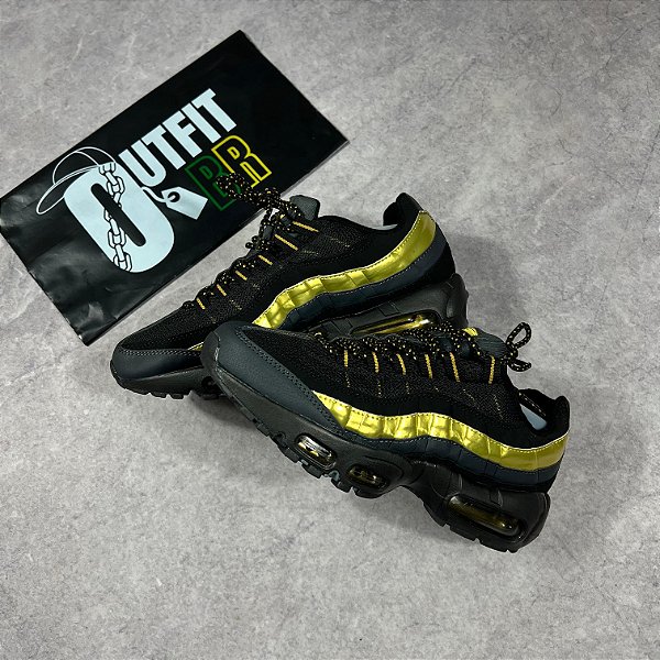NIKE AIR MAX 95 BLACK GOLD