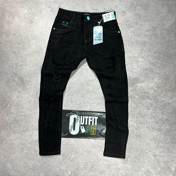 CALÇA BROW JEANS BLACK