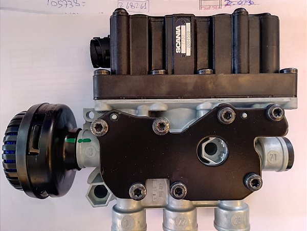 Valvula solenoide 2084509 1448078 scania original 4728800310