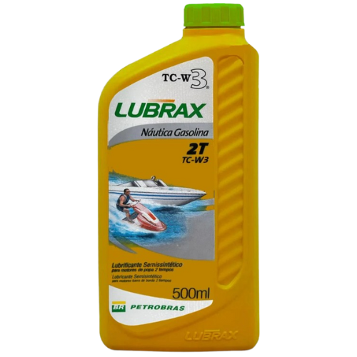 OLEO NAUTICA GASOLINA 2T TC-W3 500ML LUBRAX