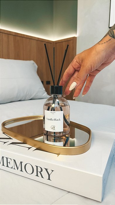 Difusor de Varetas Vanilla Black - 250 ml - Casinha Aromas