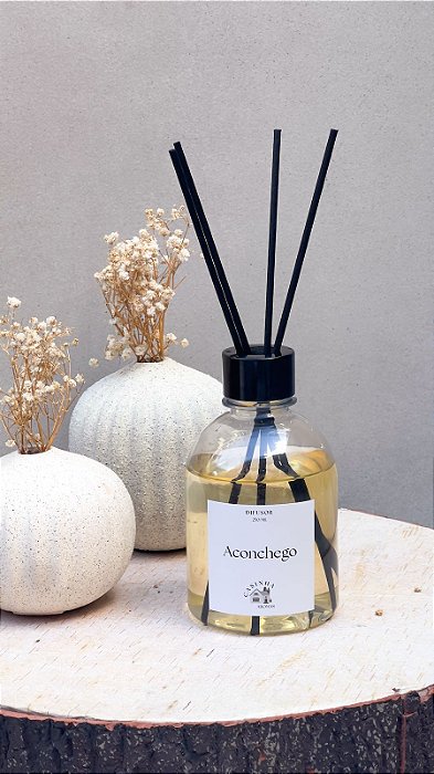Difusor de Varetas Aconchego - 250 ml - Casinha Aromas