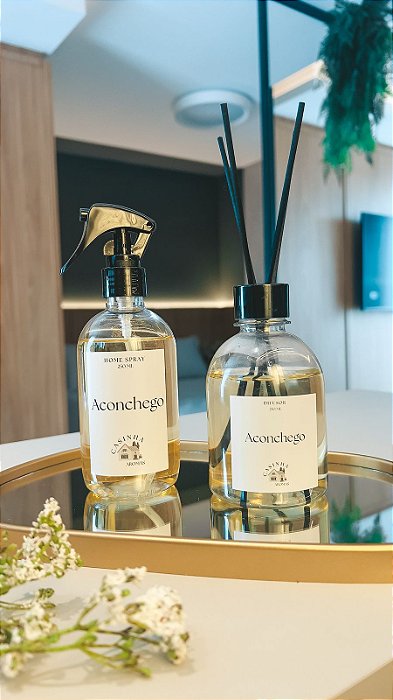 Kit Home Spray e Difusor de Aconchego- 250ml cada - Casinha Aromas