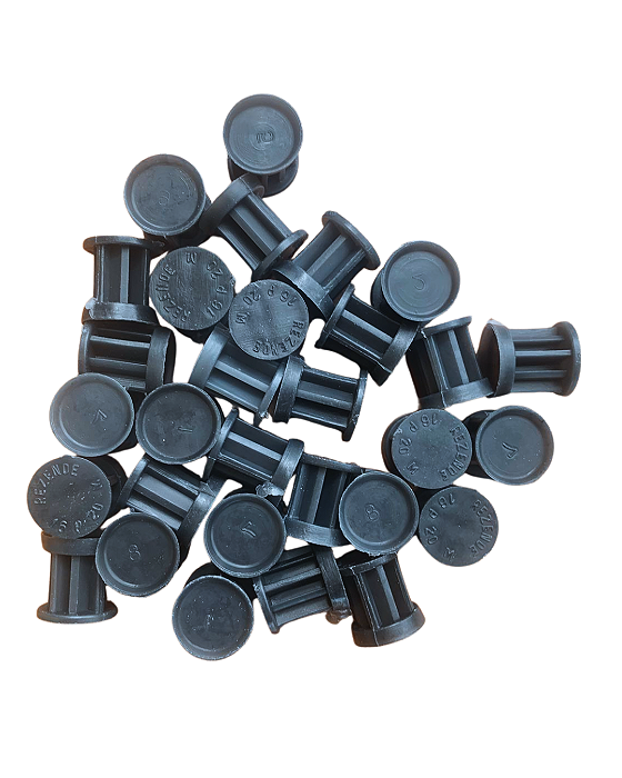 Bucha p/ cartucho de metal Cal. 28 (50 un) - REZENDE