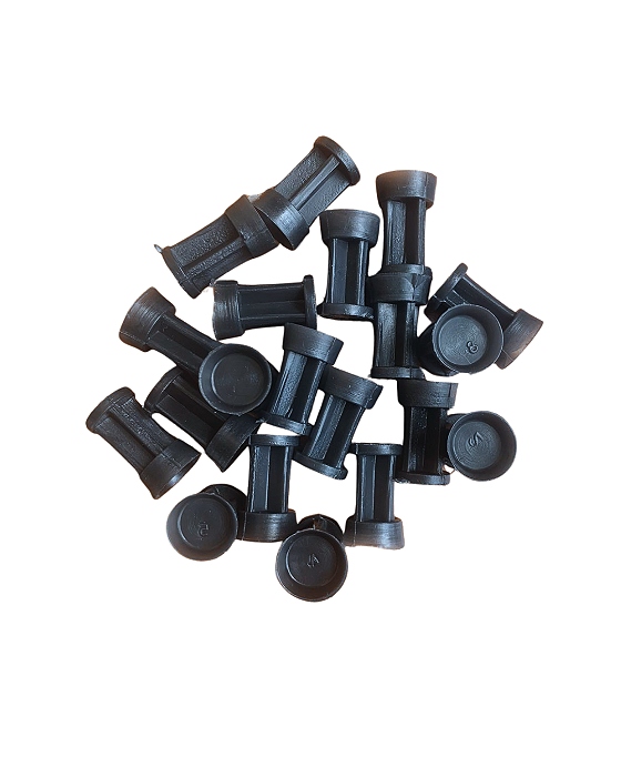 Bucha p/ cartucho de metal Cal. 36 (100 un) - REZENDE