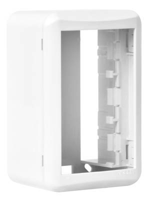 CAIXA DE SOBREPOR P/ 3 MODULOS C/PLACA BRANCO