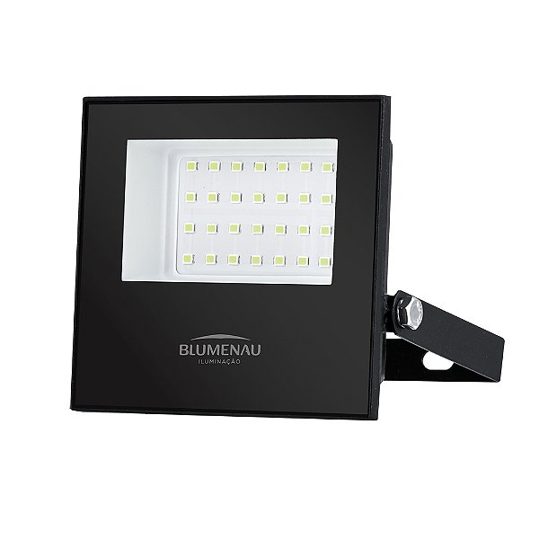 REFLETOR PLAY ALUM. 30W BIVOLT LED IP 66 LUZ VERDE
