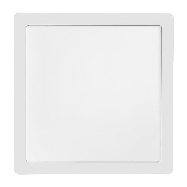 PAINEL LED PLAY SOB. QUAD. 24W 100-240V 4.100K - BRANCO
