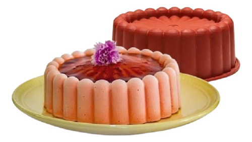 Forma Em Silicone Charlotte - Medindo 180x60mm