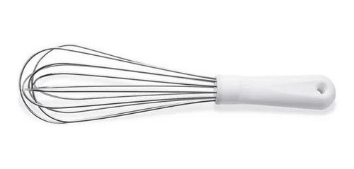 Batedor De Ovos Manual Inox 45 Cm Com Cabo De Polipropileno