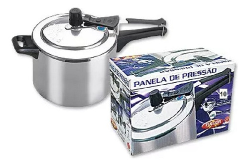Panela De Pressão 10l Fulgor Polida Brilha Na Sua Cozinha!