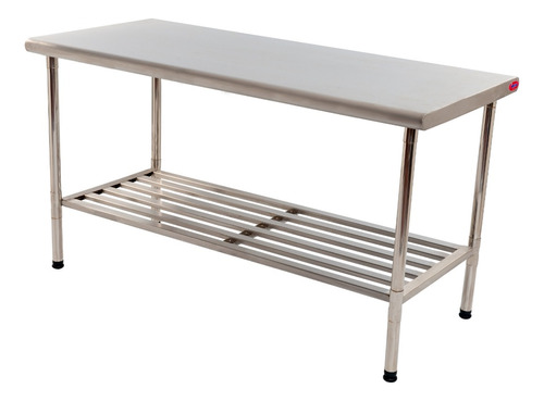Mesa Em Aço Inox Desmontável  1,50x70
