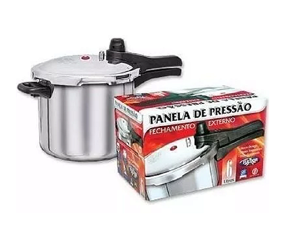 Panela De Pressão 4l Fechamento Externo Fulgor