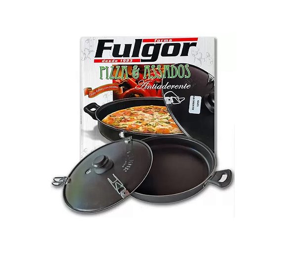 Forma De Pizza Fulgor Teflonada