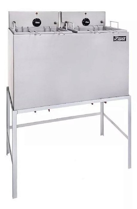 Fritador Elétrico Duplo Com Filtro De Água C/ Cavelete 44l