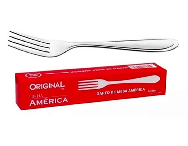 Garfo De Mesa Duzia Aço Inox