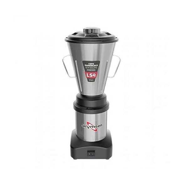 LS4 LIQUIDIFICADOR COMERCIAL INOX, COPO MONOBLOCO INOX