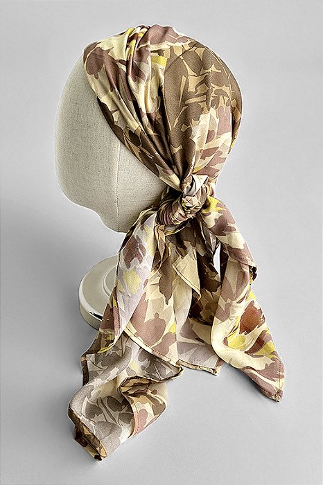 Lenço Aconchego Natural | 90 x 90