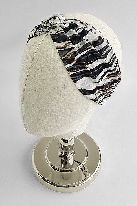 Faixa Turbante Animal Print