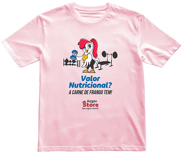 Babylook Valor Nutricional Carne de Frango - Rosa