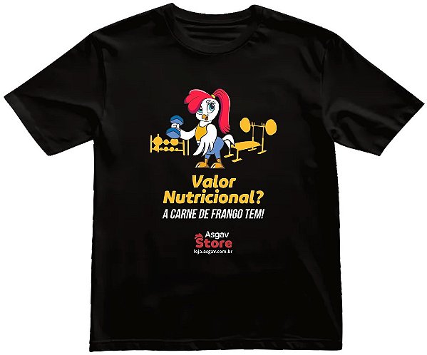 Babylook Valor Nutricional Carne de Frango - Preta