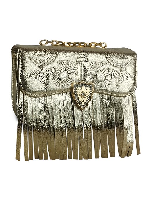 Bolsa Country Feminina Tiracolo Ombro Transversal Franja