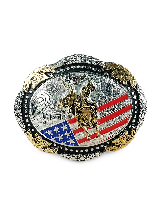Fivela Country Rodeio Bull Riders Vaqueiro Rodeio Western