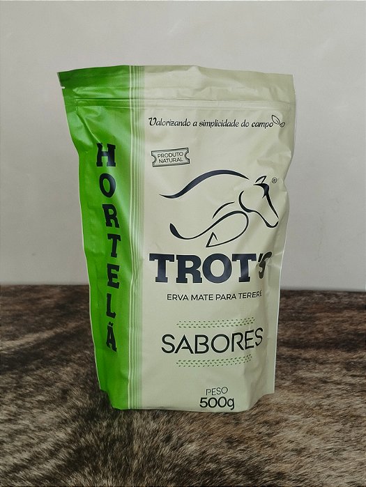Erva Terere Trots Mate Premium Country Original Hortelã 500g